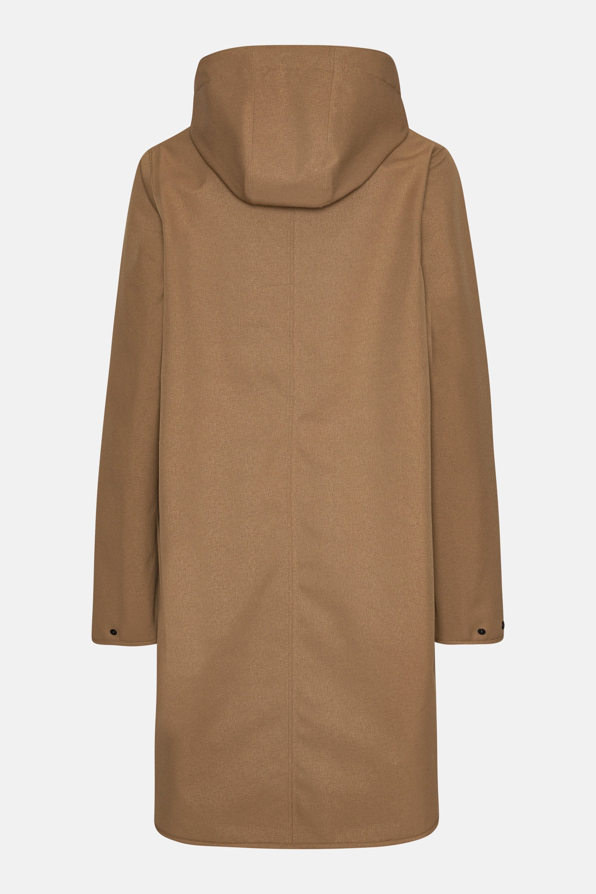 Softshell Regnjakke A-form - Mocca